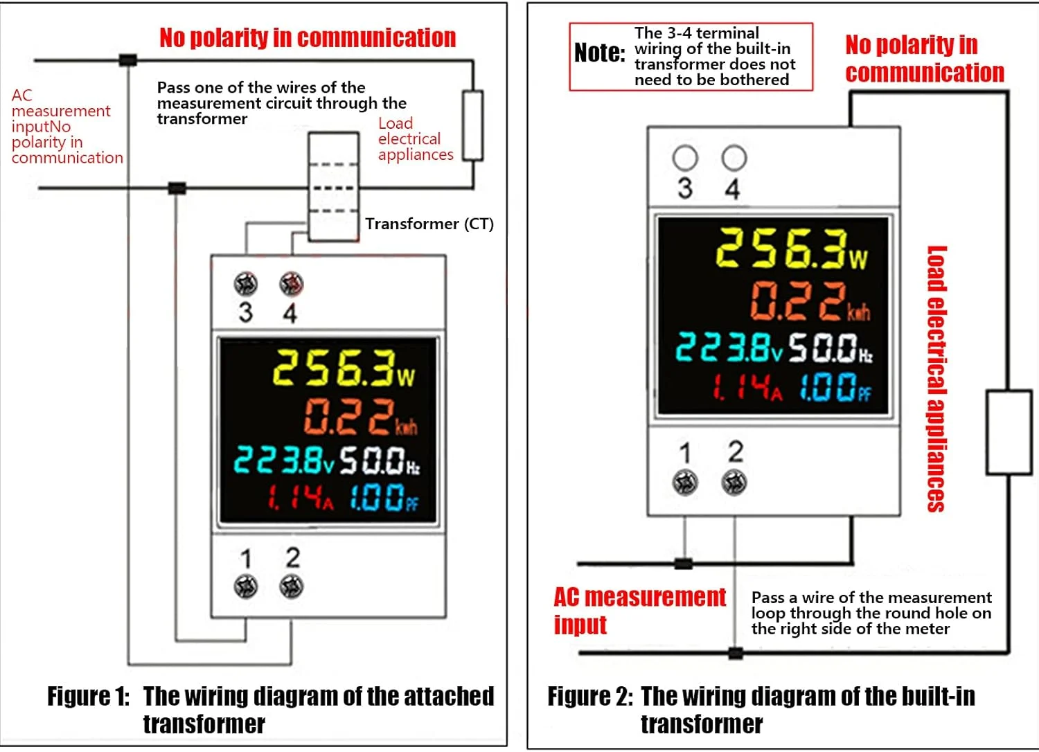 تستر کنتور تک فاز سوراندی، مانیتورینگ مصرف برق ریلی، ولت متر AC 40-300V 100A، آمپرمتر LCD، ولتاژ، آمپر، وات، کیلووات ساعت، فرکانس، ضریب توان، مولتی متر تستر کنتور تک فاز سوراندی، مانیتورینگ مصرف برق ریلی، ولت متر AC 40-300V 100A، آمپرمتر LCD، ولتاژ، آمپر، وات، کیلووات ساعت، فرکانس، ضریب توان، مولتی متر