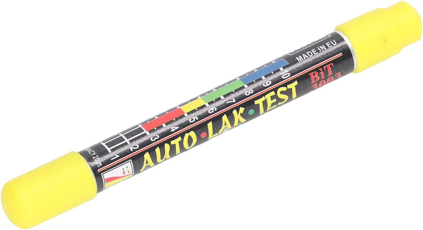 ضخامت سنج رنگ LICAEVEY، قلم تست پوشش خودرو، آشکارساز آسیب بدنه خودرو، ضخامت رنگ برای خودروهای دست دوم، اندازه گیری سریع و ضد آب ضخامت سنج رنگ LICAEVEY، قلم تست پوشش خودرو، آشکارساز آسیب بدنه خودرو، ضخامت رنگ برای خودروهای دست دوم، اندازه گیری سریع و ضد آب