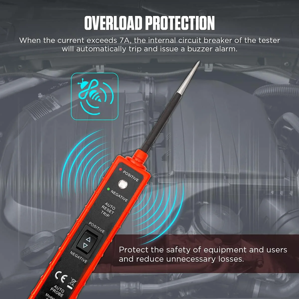 تستر مدار الکتریکی خودرو با سیم تست 4 متری 6-24 ولت DC، تستر چراغ LED، تستر فیوز 6 ولت 12 ولت 24 ولت، تستر سیم خودرو 12 ولت، ابزار سیستم الکتریکی خودرو، قلم تست مدار کامیون تستر مدار الکتریکی خودرو با سیم تست 4 متری 6-24 ولت DC، تستر چراغ LED، تستر فیوز 6 ولت 12 ولت 24 ولت، تستر سیم خودرو 12 ولت، ابزار سیستم الکتریکی خودرو، قلم تست مدار کامیون