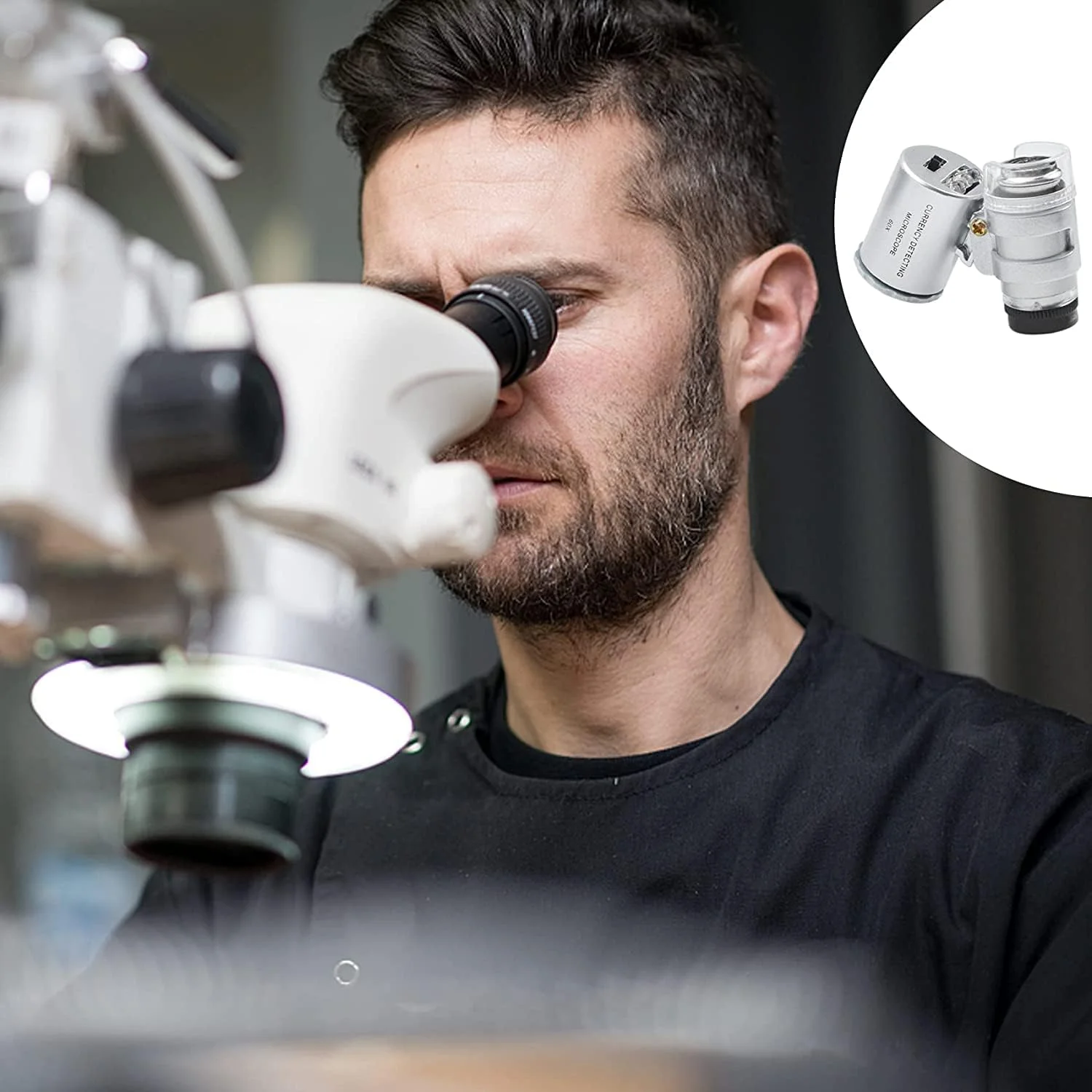 قلم تست الماس حرفه ای Broadsheet، قلم تست الماس جواهرات با دقت بالا، تستر الکترونیکی الماس و سنگ های قیمتی و کیت ابزار ذره بین 60X برای مبتدیان و متخصصان قلم تست الماس حرفه ای Broadsheet، قلم تست الماس جواهرات با دقت بالا، تستر الکترونیکی الماس و سنگ های قیمتی و کیت ابزار ذره بین 60X برای مبتدیان و متخصصان