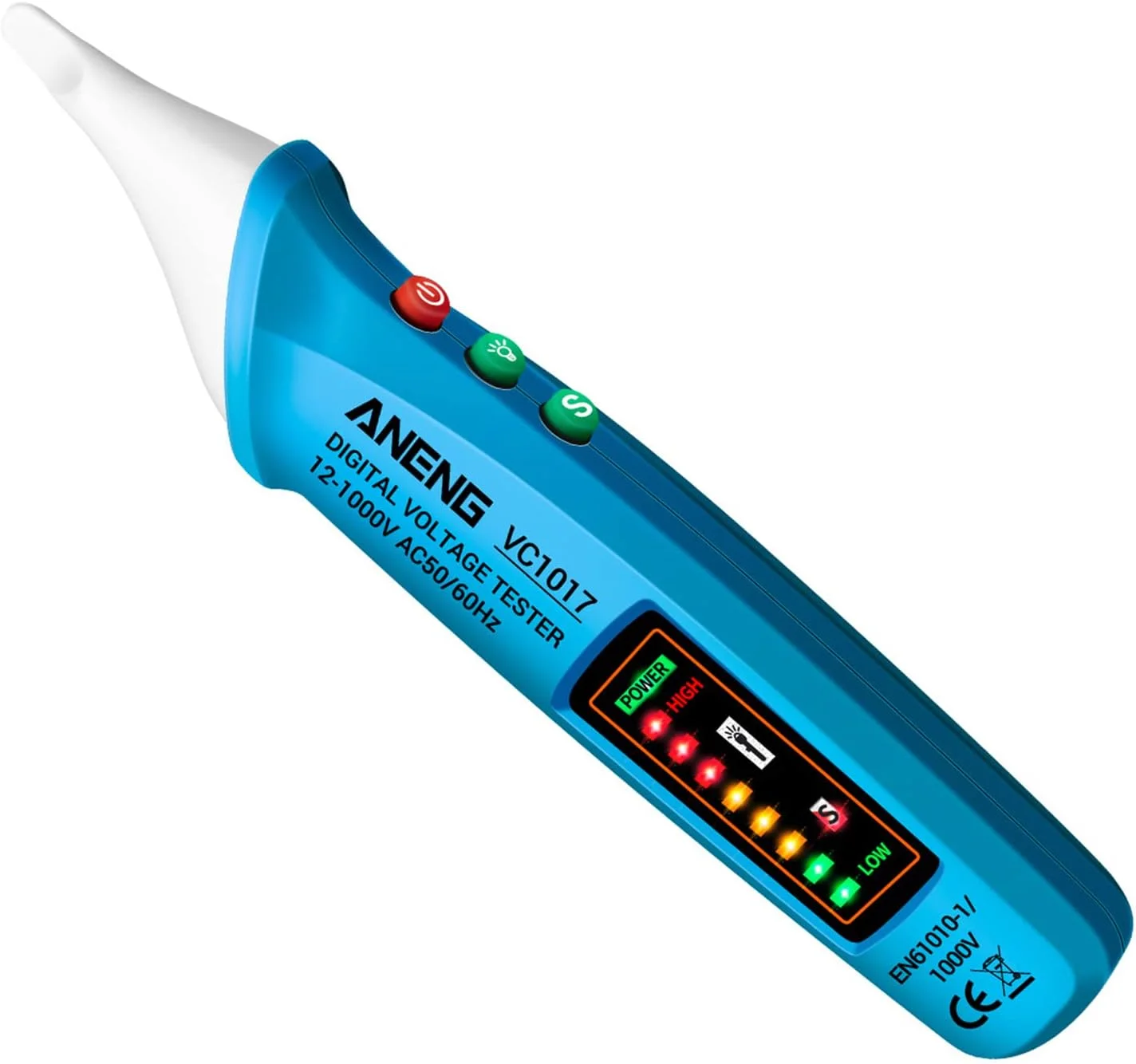 قلم تست ولتاژ AC مدل Labymos VC1017، قلم تست ولتاژ نوع قلمی، قلم تست الکتریکی NCV، قلم تست هوشمند تشخیص خط برای تکنسین برق