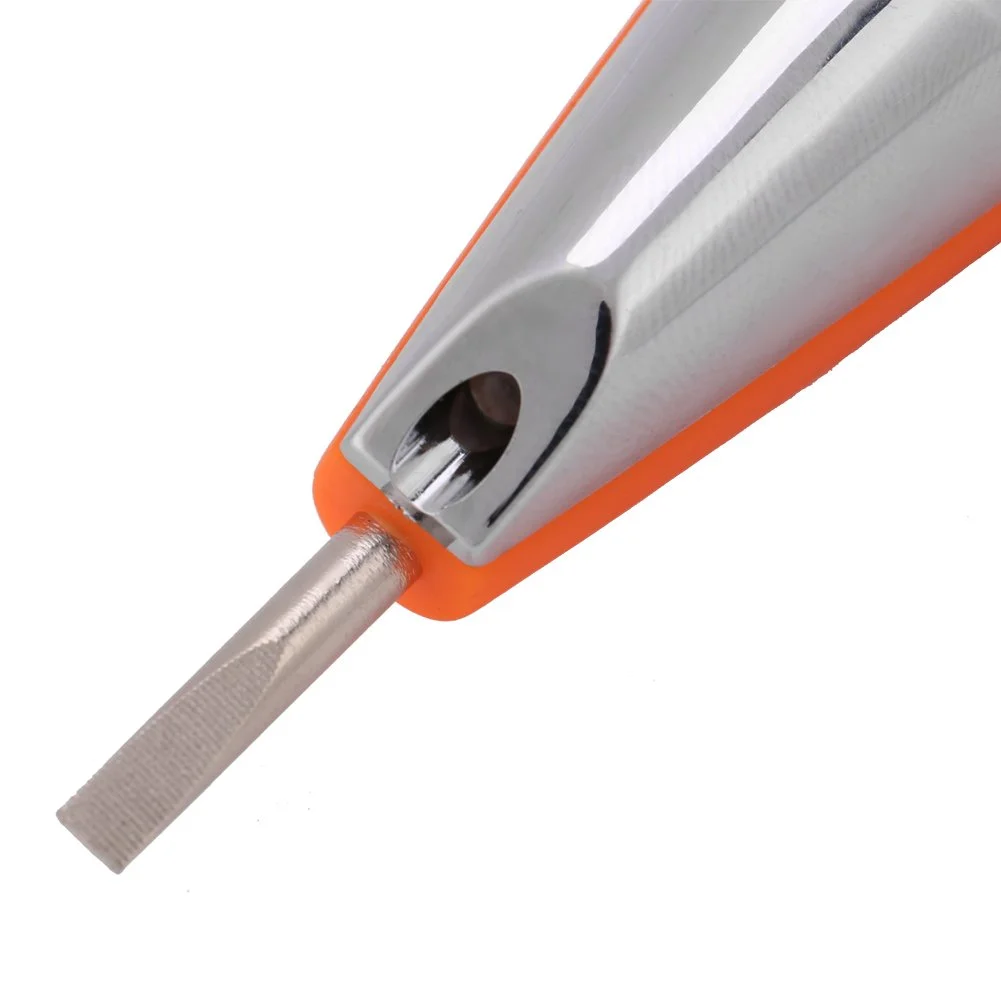 ابزار تست ولتاژ AC/DC دیجیتال TICFOX با نمایشگر LED، قلم تست 12-220 ولت مناسب برای منزل (دارای چراغ) ابزار تست ولتاژ AC/DC دیجیتال TICFOX با نمایشگر LED، قلم تست 12-220 ولت مناسب برای منزل (دارای چراغ)