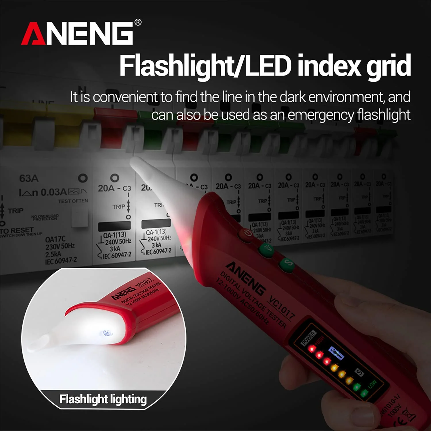 قلم تست ولتاژ متناوب Labymos VC1017، قلم تست ولتاژ نوع قلمی NCV، قلم تست برق، قلم تست هوشمند تشخیص خط برای تکنسین برق قلم تست ولتاژ متناوب Labymos VC1017، قلم تست ولتاژ نوع قلمی NCV، قلم تست برق، قلم تست هوشمند تشخیص خط برای تکنسین برق