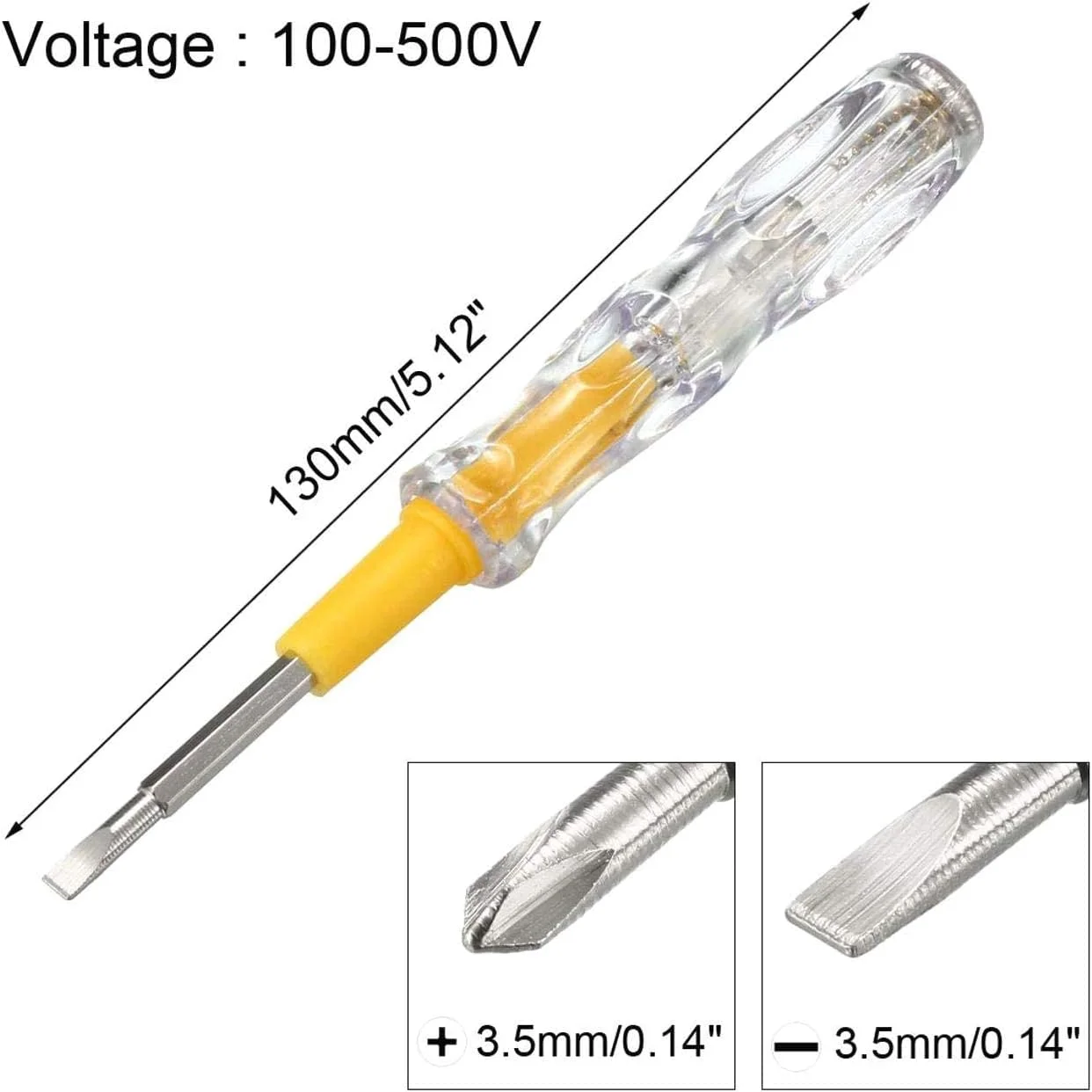 فازمتر ولتاژ پیچ گوشتی، قلم تست برق، قلم تست مدار فازمتر ولتاژ پیچ گوشتی، قلم تست برق، قلم تست مدار
