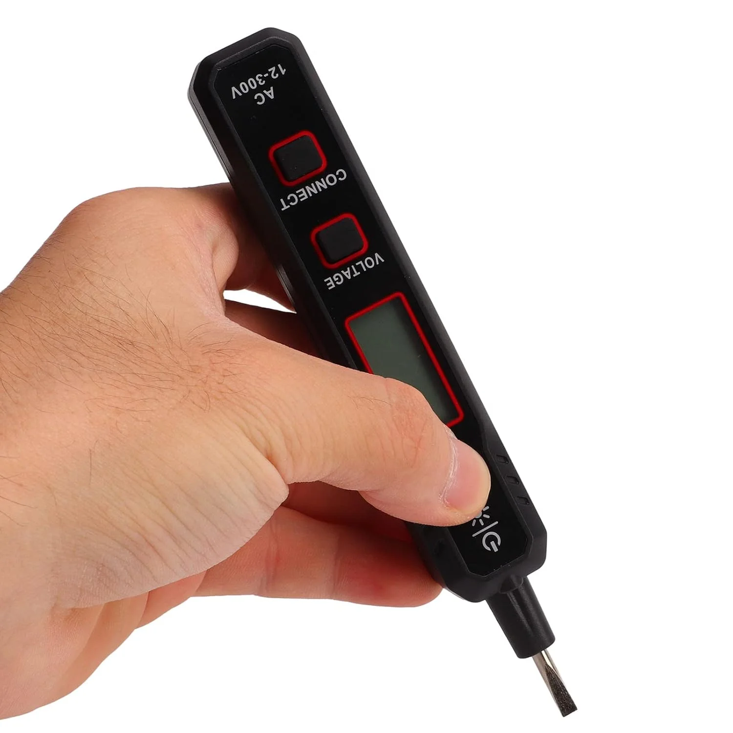 قلم تست ولتاژ NDNCZDHC مدل HT89، قلم تست ولتاژ غیر تماسی AC 12-300 ولت، ابزار برق کار، قلم تست برق، تست ولتاژ الکتریکی