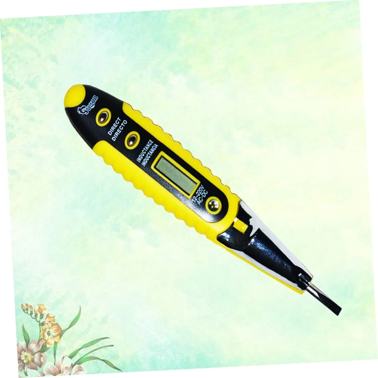 قلم تست پریز برق، تستر برق، تستر ولتاژ، تستر مدار القایی زرد