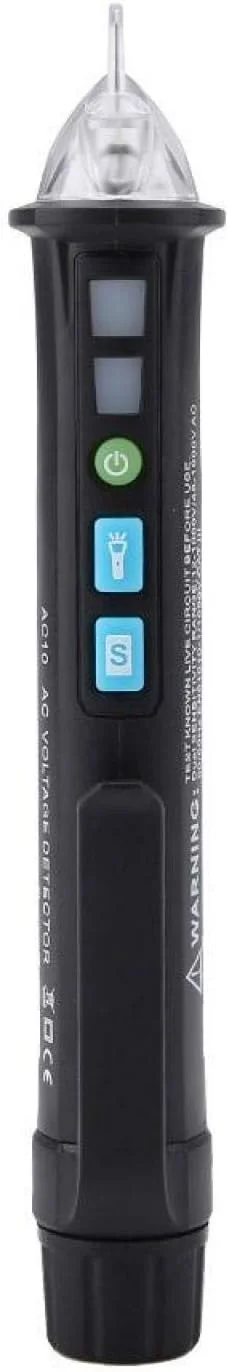 قلم تست ولتاژ ZAIED، قلم تشخیص ولتاژ غیر تماسی الکتریکی دو حالته AC 12-1000V ابزار تعمیر برای تشخیص سیم