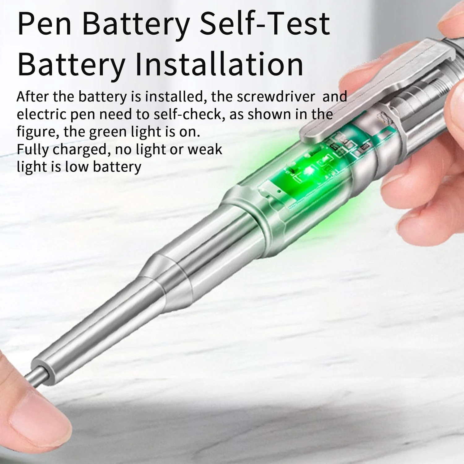 قلم تست ولتاژ، پیچ گوشتی تست هوشمند، قلم تشخیص برق چند منظوره، آشکارساز برق اصلی، تستر پیچ گوشتی الکتریکی شفاف برجسته، قلم تست ولتاژ غیر تماسی