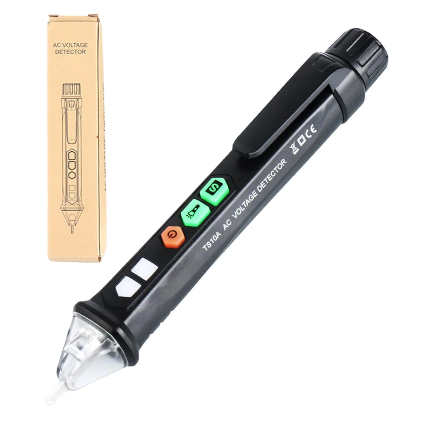 قلم تست برق | ابزار یابنده مدار چند منظوره، ابزار الکتریکی تست سیم - یابنده مدار قابل حمل، تستر ولتاژ برای برقکاران