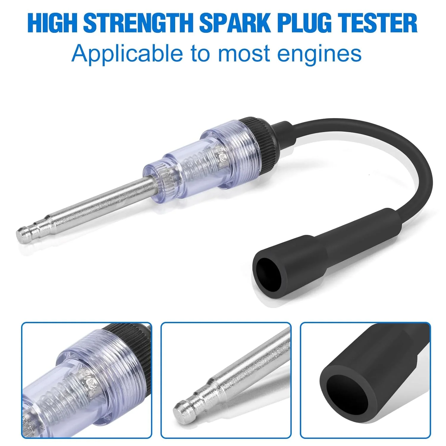 مجموعه تست فشار کمپرسور موتور BETOOLL شامل ۱۴ قطعه با تستر شمع و قلم تست مایع ترمز - گیج فشار سیلندر موتور ۳۰۰PSI ابزار خودرو مجموعه تست فشار کمپرسور موتور BETOOLL شامل ۱۴ قطعه با تستر شمع و قلم تست مایع ترمز - گیج فشار سیلندر موتور ۳۰۰PSI ابزار خودرو