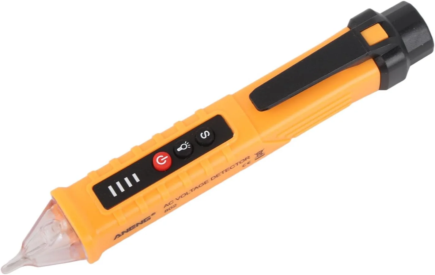 قلم تست ولتاژ AC غیر تماسی SCEN با چراغ LED، تستر جریان AC 12-1000 ولت، قلم الکتریکی خانگی و حرفه ای، آشکارساز قلم تست ولتاژ AC غیر تماسی SCEN با چراغ LED، تستر جریان AC 12-1000 ولت، قلم الکتریکی خانگی و حرفه ای، آشکارساز