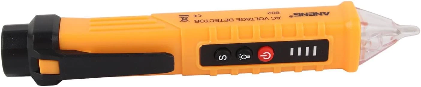 قلم تست ولتاژ AC غیر تماسی SCEN با چراغ LED، تستر جریان AC 12-1000 ولت، قلم الکتریکی خانگی و حرفه ای، آشکارساز قلم تست ولتاژ AC غیر تماسی SCEN با چراغ LED، تستر جریان AC 12-1000 ولت، قلم الکتریکی خانگی و حرفه ای، آشکارساز