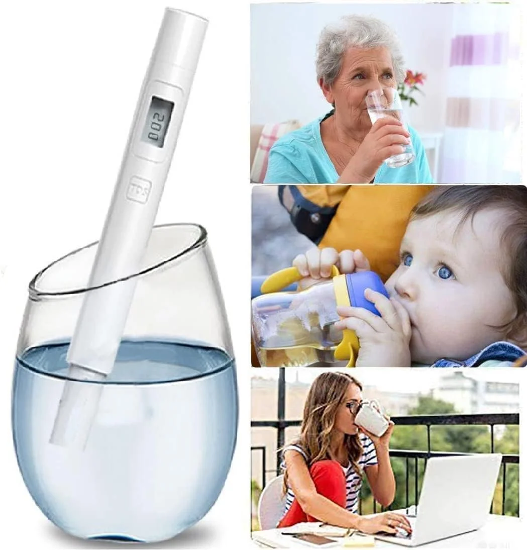 قلم تست TDS شوکا - دستگاه سنجش کیفیت آب دیجیتال با نمایشگر LCD، خاموشی خودکار و عملکرد ثابت نگه داشتن برای آب آشامیدنی، آکواریوم، کشت هیدروپونیک، استخرها و موارد دیگر قلم تست TDS شوکا - دستگاه سنجش کیفیت آب دیجیتال با نمایشگر LCD، خاموشی خودکار و عملکرد ثابت نگه داشتن برای آب آشامیدنی، آکواریوم، کشت هیدروپونیک، استخرها و موارد دیگر