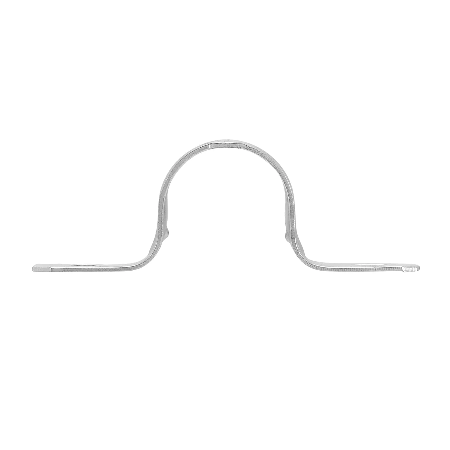 بست لوله فلزی برق (EMT) سایز 1/2 اینچ Maxxima، مدل فشاری دو سوراخه، فولاد با روکش روی (بسته 100 عددی) برای نصب لوله بست لوله فلزی برق (EMT) سایز 1/2 اینچ Maxxima، مدل فشاری دو سوراخه، فولاد با روکش روی (بسته 100 عددی) برای نصب لوله