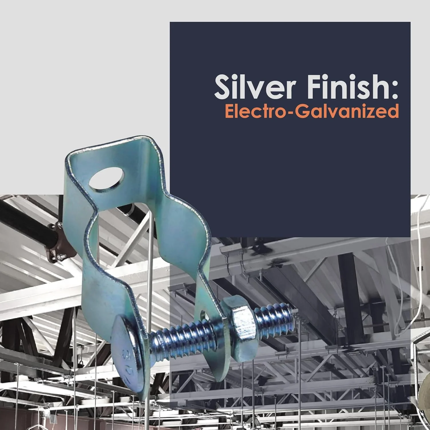 بست لوله برق نیوهاوس الکتریک 0.75 اینچ، بسته 2 عددی CH34-2PK، بست فلزی لوله برای نصب ایمن، بست لوله برق با پیچ، اتصالات لوله برق برای کاربردهای تجاری و بهبود خانه بست لوله برق نیوهاوس الکتریک 0.75 اینچ، بسته 2 عددی CH34-2PK، بست فلزی لوله برای نصب ایمن، بست لوله برق با پیچ، اتصالات لوله برق برای کاربردهای تجاری و بهبود خانه