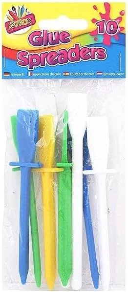 کاردک چسب رنگی 5 اینچی آرت باکس (بسته 10 عددی)، 1072