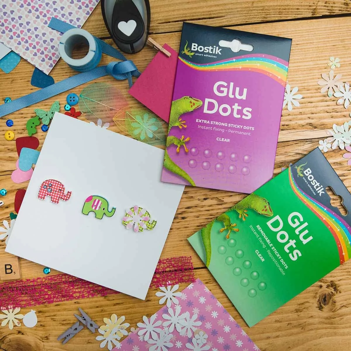 چسب دو طرفه قوی بوستیک - 64 عدد