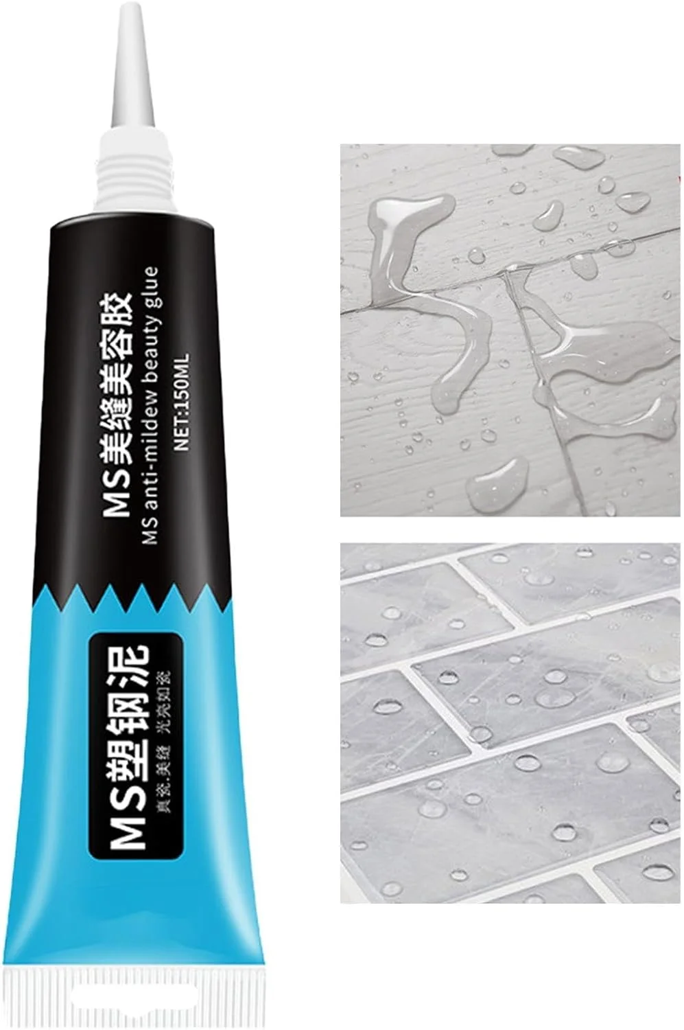 چسب سرامیک، چسب خشک شونده سریع 150 گرمی - چسب تعمیر و درزگیر چند منظوره با پیوند قوی برای صنایع دستی، سرامیک، شیشه و فلز