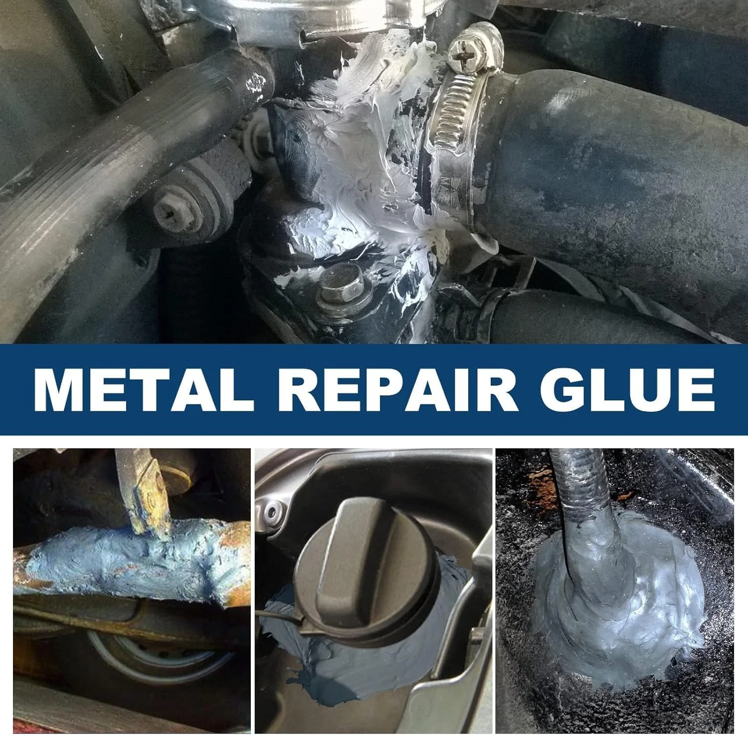 چسب تعمیر فلزات، چسب جوشکاری قوی برای فلز، سرامیک، پلاستیک، چسب AB جوشکاری فوق العاده، ابزار ژل خمیر تعمیر فلز جوش سرد مقاوم در برابر حرارت صنعتی