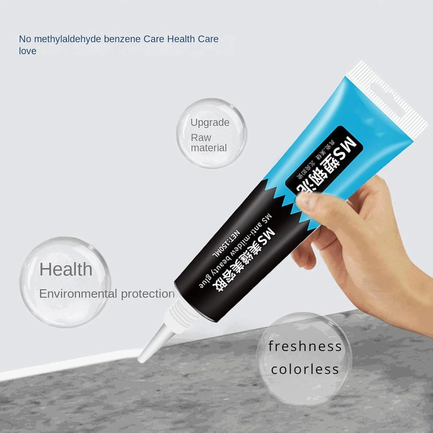 چسب سرامیک، چسب خشک شونده سریع 150 گرمی - چسب تعمیر و درزگیر چند منظوره با پیوند قوی برای صنایع دستی، سرامیک، شیشه و فلز