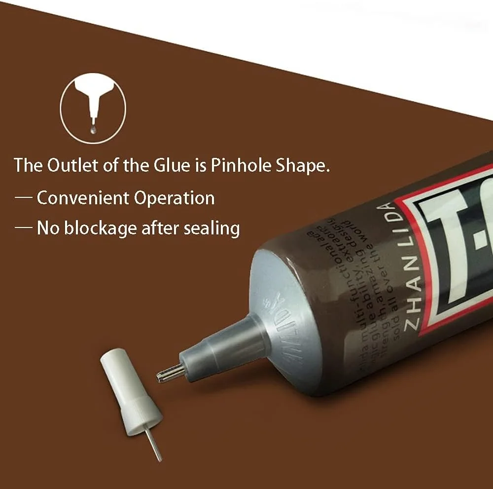 چسب سرامیک، چسب کاشی مقاوم در برابر حرارت، چسب فوق العاده شفاف فوری، درزگیر ضد آب، چسب قوی و انعطاف پذیر برای صنایع دستی، مناسب برای صنایع دستی DIY، شیشه، پلاستیک، فلز، جواهرات، چوب، لاستیک (50 میلی لیتر)
