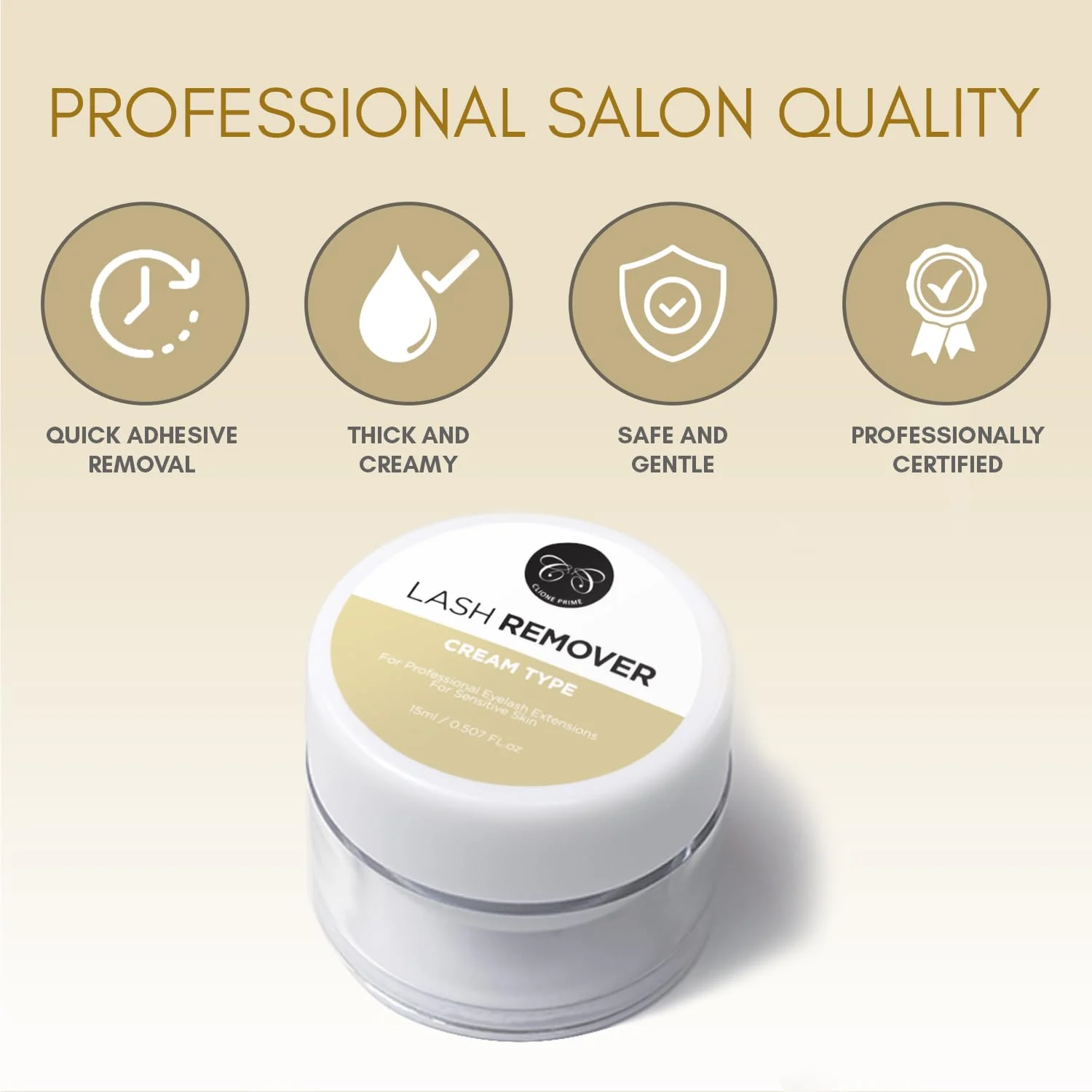 کرم ریموور چسب اکستنشن مژه - 15 میلی لیتر، حل شدن سریع، استفاده آسان، ریمو سریع چسب مژه، مناسب سالن و استفاده خانگی، حل کننده قوی چسب، بدون بو و سوزش