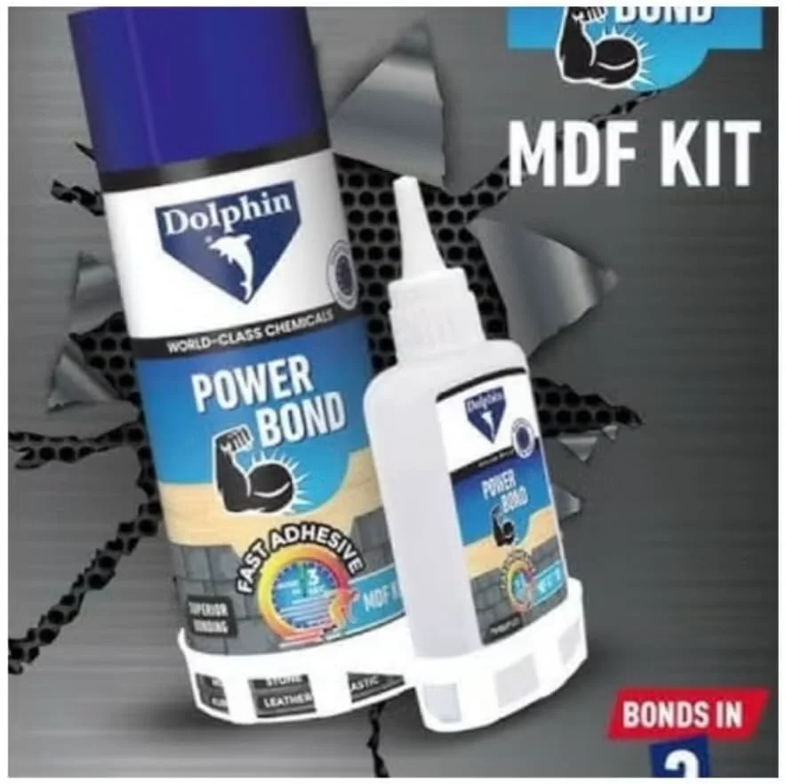 چسب قطره ای دلفین، چسب فوق العاده سریع MDF - چسب فوق العاده قوی با فعال کننده، چسب چوب، چسب ناخن، درزگیر سیلیکونی، اپوکسی و زنگ زدا - چند منظوره، ایمن و چسب با قدرت بالا