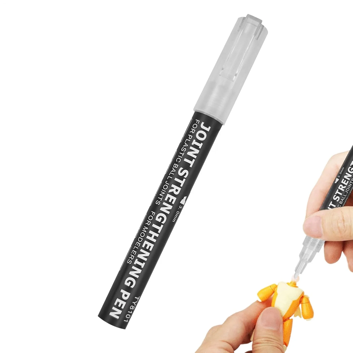 چسب تقویت کننده مدل | قلم تعمیر مفاصل مدل ربات چند منظوره | قلم چسب افزایش استحکام مفاصل فیگور برای پسران، دختران، دانش آموزان مهدکودک و جوانان