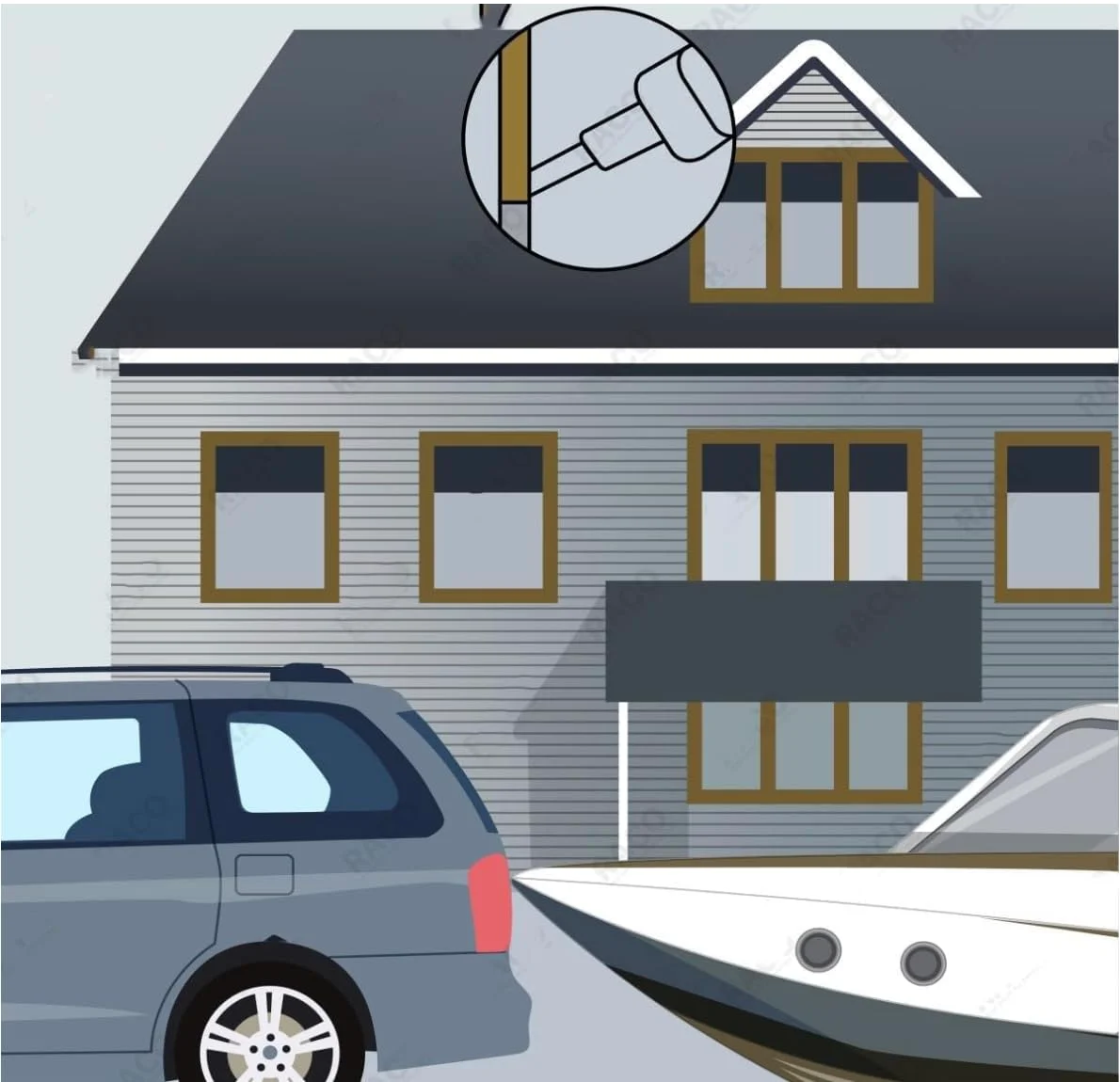 سیلیکون سیلانت GP سفید واکر آلمان 280 میلی لیتر – چسب ضد آب چند منظوره برای آب بندی، اتصال، تعمیر و پر کردن شکاف – استفاده در فضای داخلی و خارجی (سفید)