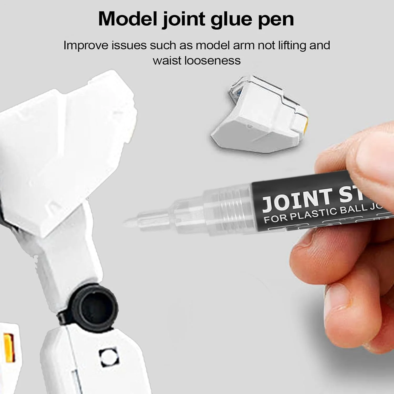چسب تقویت کننده مدل | قلم تعمیر مفاصل مدل ربات چند منظوره | قلم چسب افزایش استحکام مفاصل فیگور برای پسران، دختران، دانش آموزان مهدکودک و جوانان