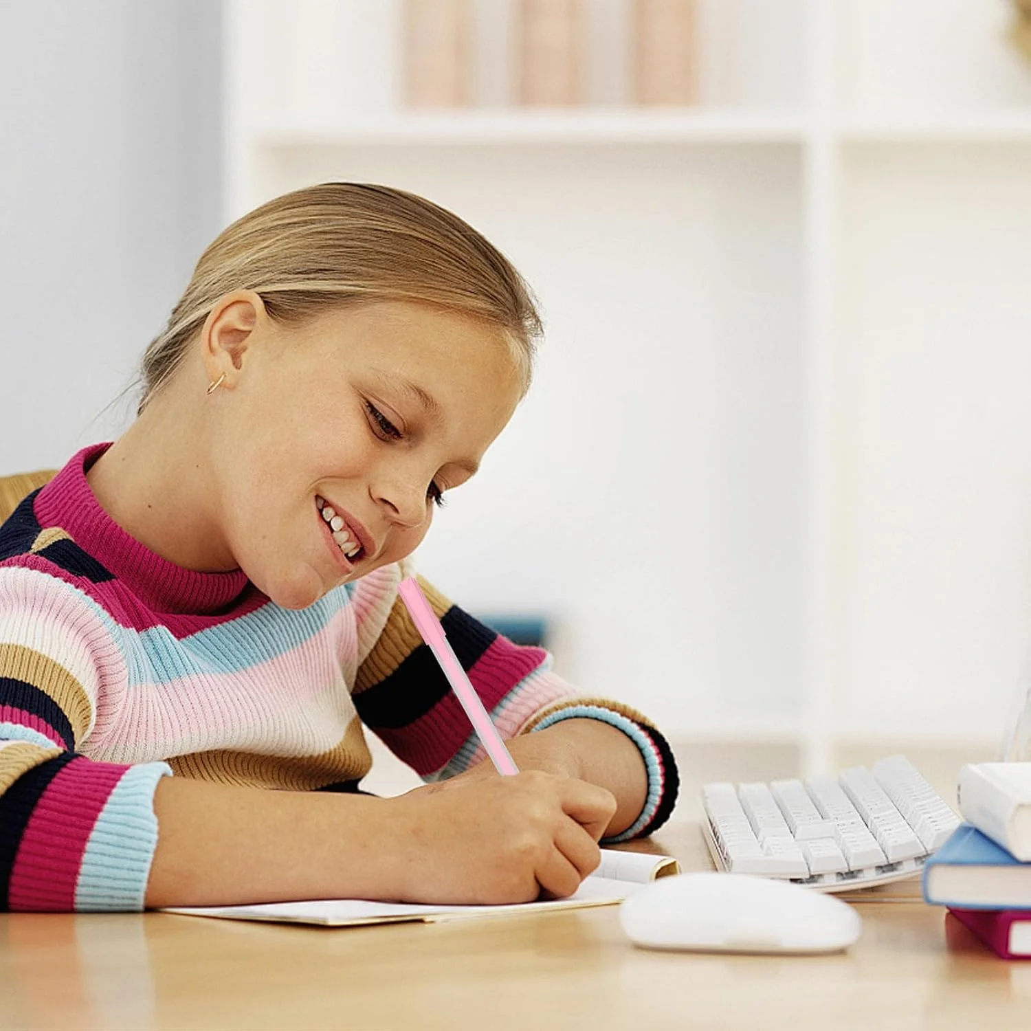 قلم چسب | قلم چسب توپی با نوک توپی و خشک شدن سریع، ابزار چسبی با کنترل آسان برای پروژه های کاردستی مدرسه، هنر کلاسی، ساخت کارت تبریک