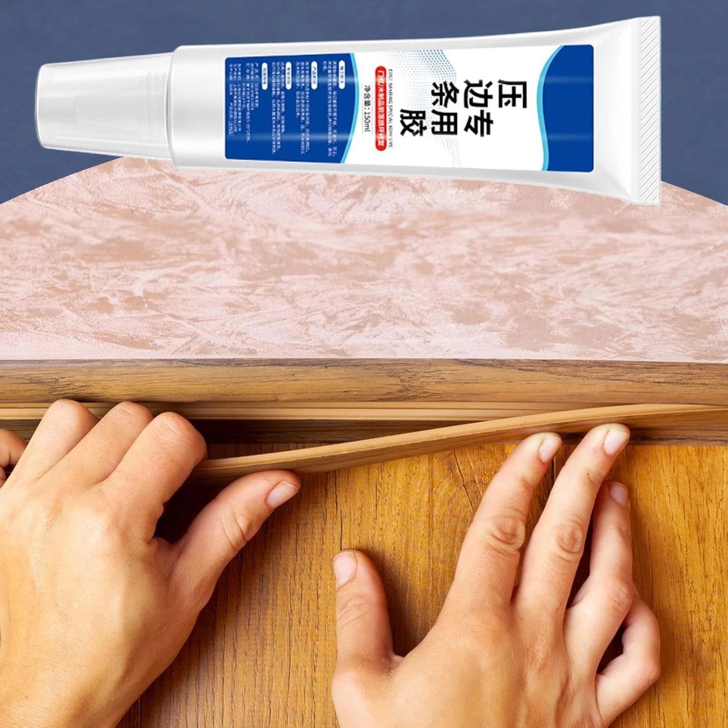 چسب چوب برای مبلمان | چسب ساختمانی 150 میلی لیتر | چسب قوی برای نوار لبه چوب فلز مبلمان نجاری تعمیر کابینت ساخت و ساز چوب