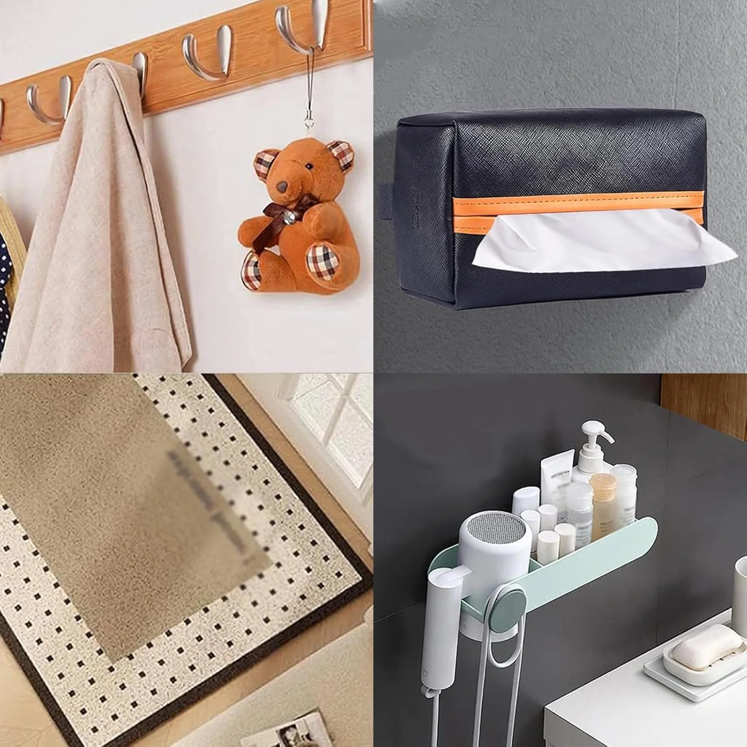 چسب فوم دو طرفه - بسته 100 عددی | پدهای نصب با چسبندگی قوی