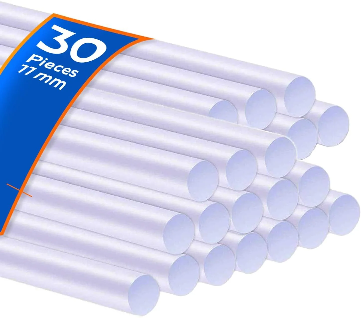 چسب حرارتی قوی برای کاردستی و DIY، بسته 30 عددی چسب تفنگی 11mm x 300mm، ساخت تایوان