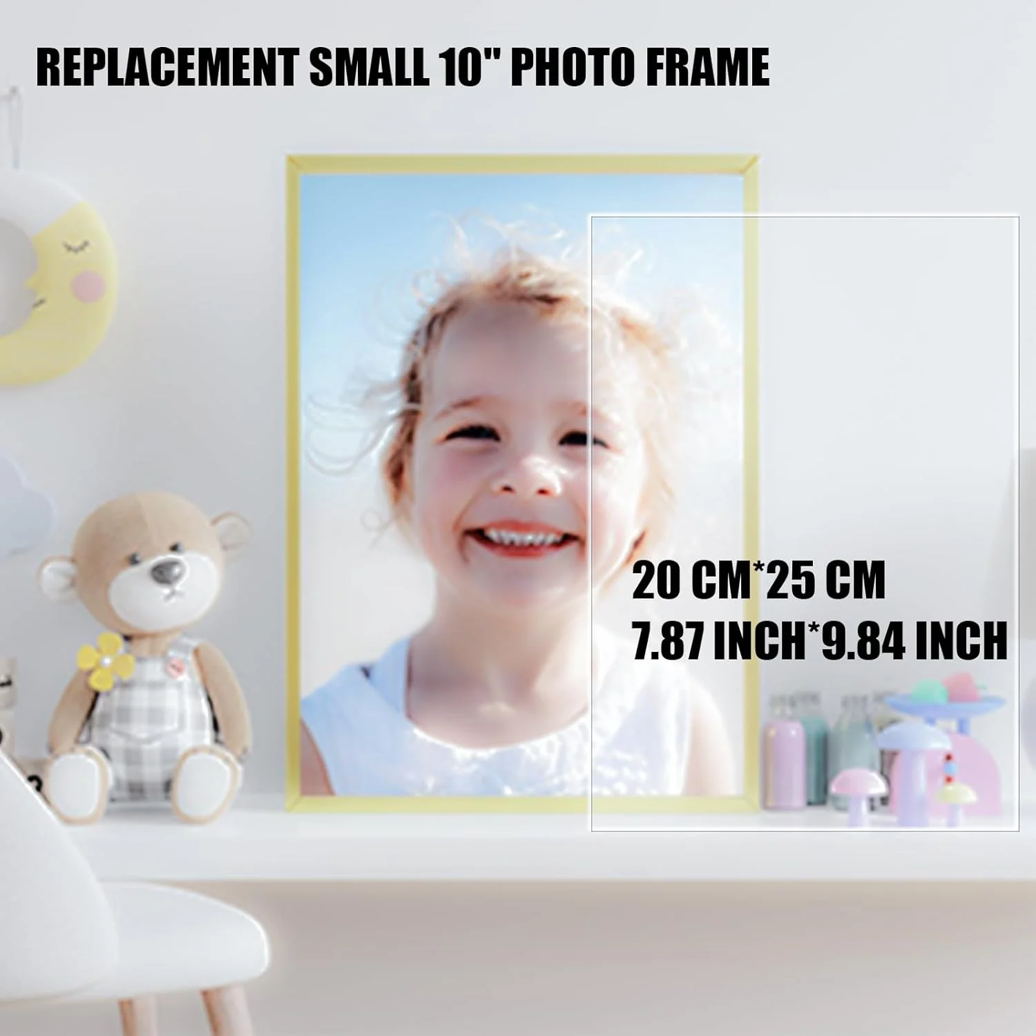 DRERIO بسته 5 عددی ورق اکریلیک 2 میلی متری، ورق های پلاستیکی اکریلیک شفاف برای صنایع دستی، ورق پلاستیکی اکریلیک 2 میلی متری برای نقاشی، قاب عکس، چاپ و غیره (25 x 20 سانتی متر)