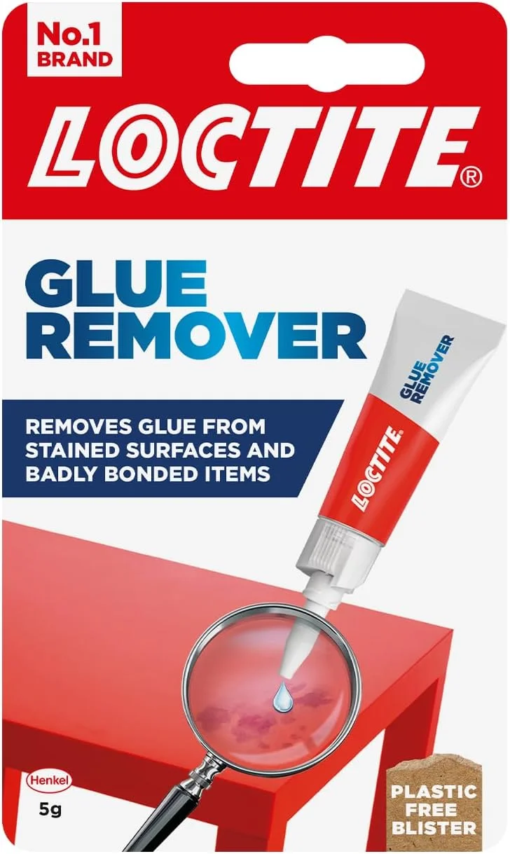 حلال چسب لاکتایت، حلال موثر چسب برای اصلاح اشیای چسبیده نامناسب، حلال برچسب کاربردی برای طیف وسیعی از سطوح، 1 عدد 5 گرمی