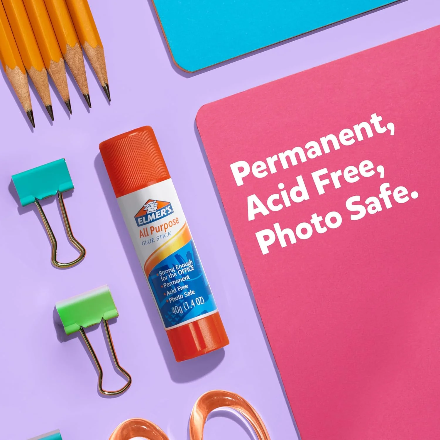 چسب ماتیکی همه کاره مدرسه ای اِلِمرز، بسته 30 عددی، قابل شستشو