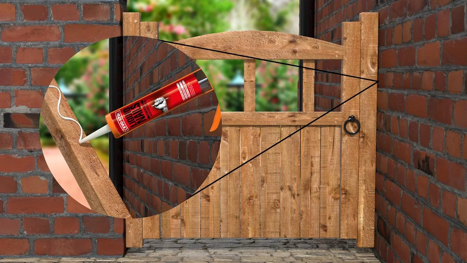 چسب ساختمانی قوی EVO-STIK Liquid Nails - چسب فوق العاده قوی برای مصارف داخلی و خارجی، سفید، 290 میلی لیتر. مقاوم در برابر آب و هوا برای چوب، MDF، آینه، PVC، سنگ و پانل