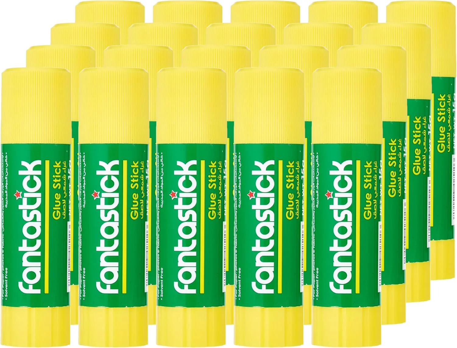 چسب ماتیکی فنتستیک 10 گرمی بسته 20 عددی، FK-G15S