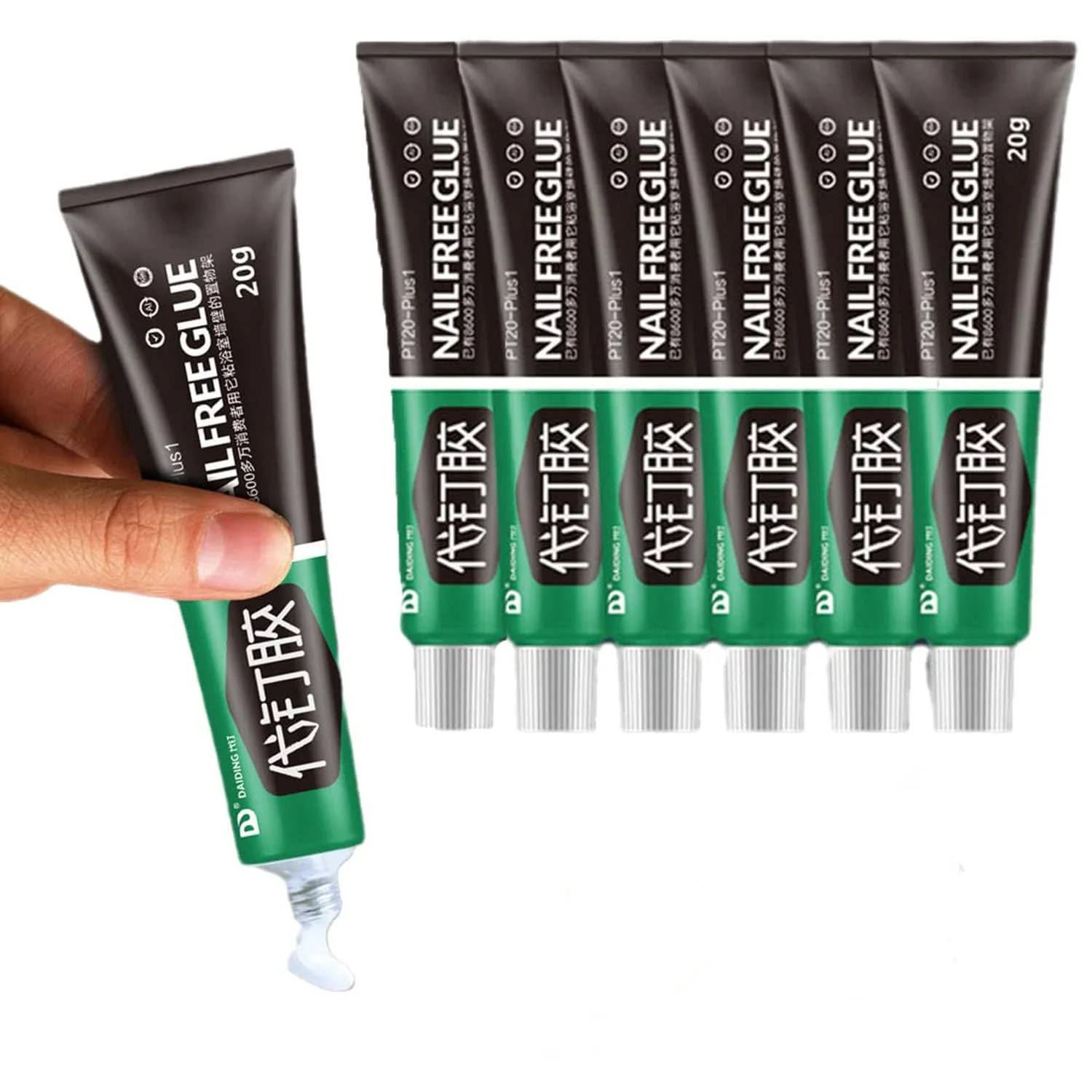 چسب همه کاره 10 عددی، چسب خشک شونده سریع، چسب درزگیر قوی، چسب فیکس بدون میخ، قدرت چسبندگی 98٪ مواد، می تواند تا 80 کیلوگرم را تحمل کند