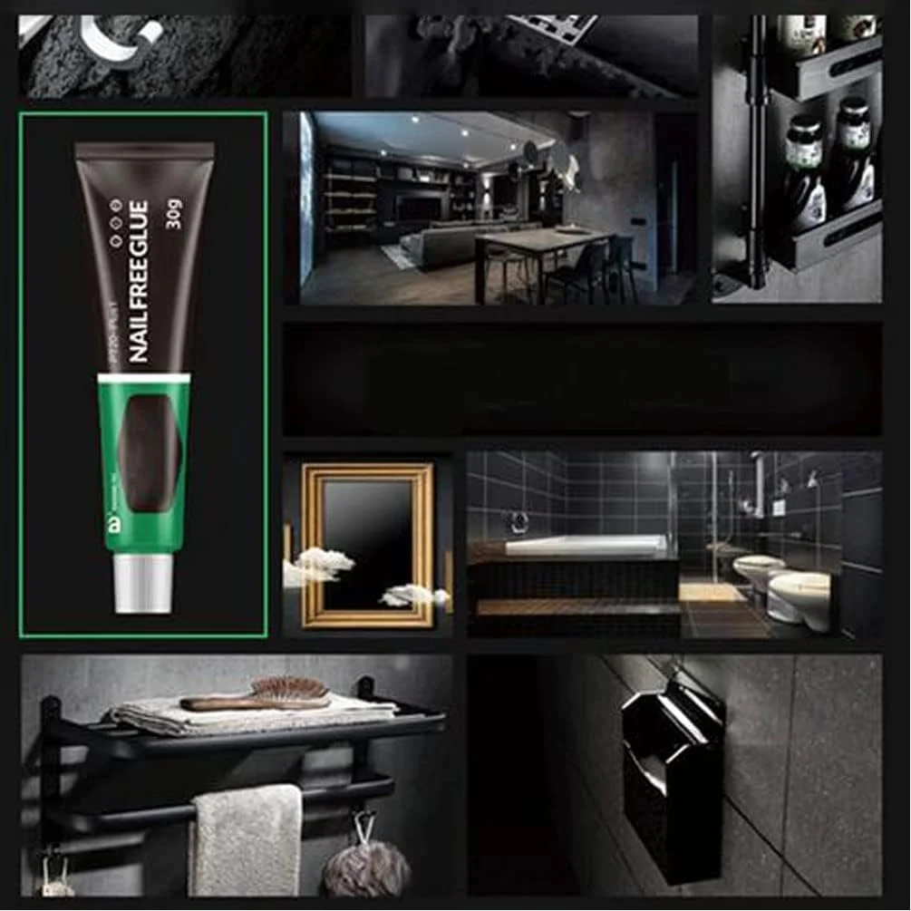 چسب همه کاره 10 عددی، چسب خشک شونده سریع، چسب درزگیر قوی، چسب فیکس بدون میخ، قدرت چسبندگی 98٪ مواد، می تواند تا 80 کیلوگرم را تحمل کند