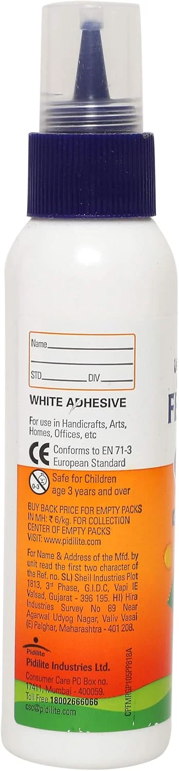 چسب مایع همه کاره فویویکول مدل MR، بطری فشاری با جریان آسان، 105 گرم