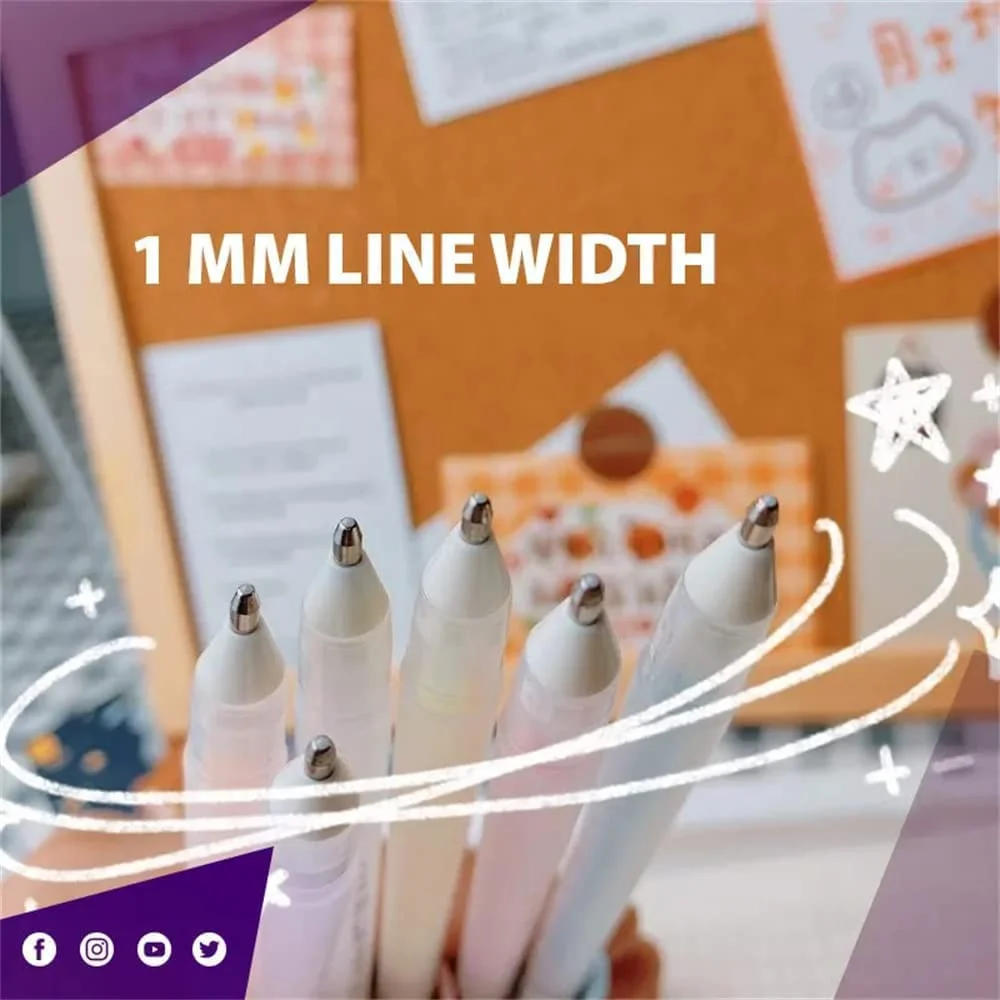 قلم چسب خشک‌شونده سریع برای اسکرپ‌بوک، 6 عدد قلم چسب خشک‌شونده سریع برای اسکرپ‌بوک، قلم پخش‌کننده چسب، قلم چسب مایع پارچه برای صنایع دستی کاغذی، لوازم التحریر دست ساز، فویل‌کوبی DIY