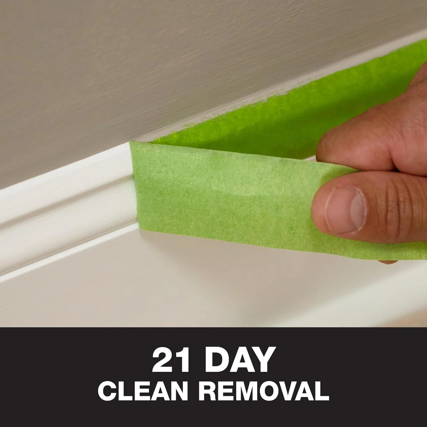 نوار نقاشی چند سطحی FROGTAPE با فناوری PAINTBLOCK، چسبندگی متوسط، عرض 4.77 سانتی متر در طول 54.8 متر، سبز (1358464)