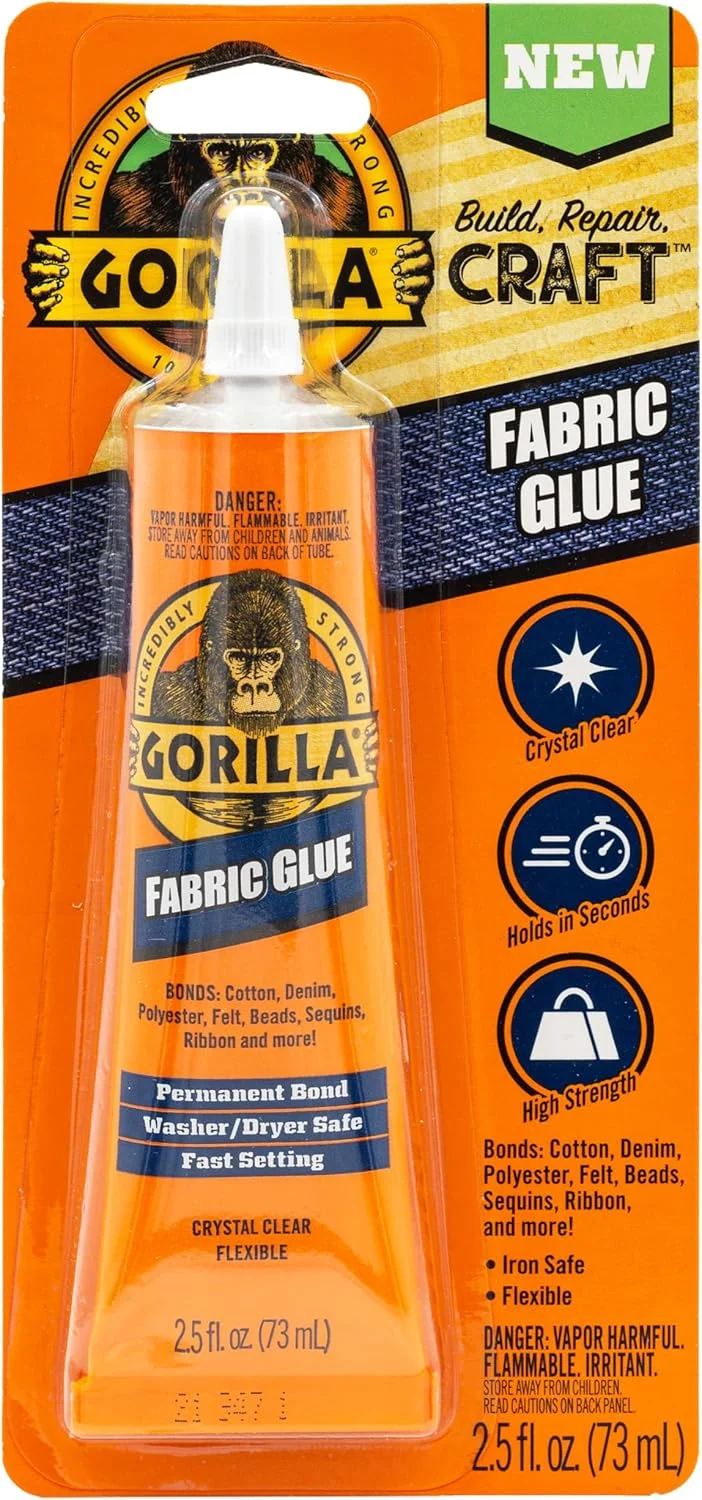 چسب پارچه گوریلا، حجم ۷۳ میلی لیتر