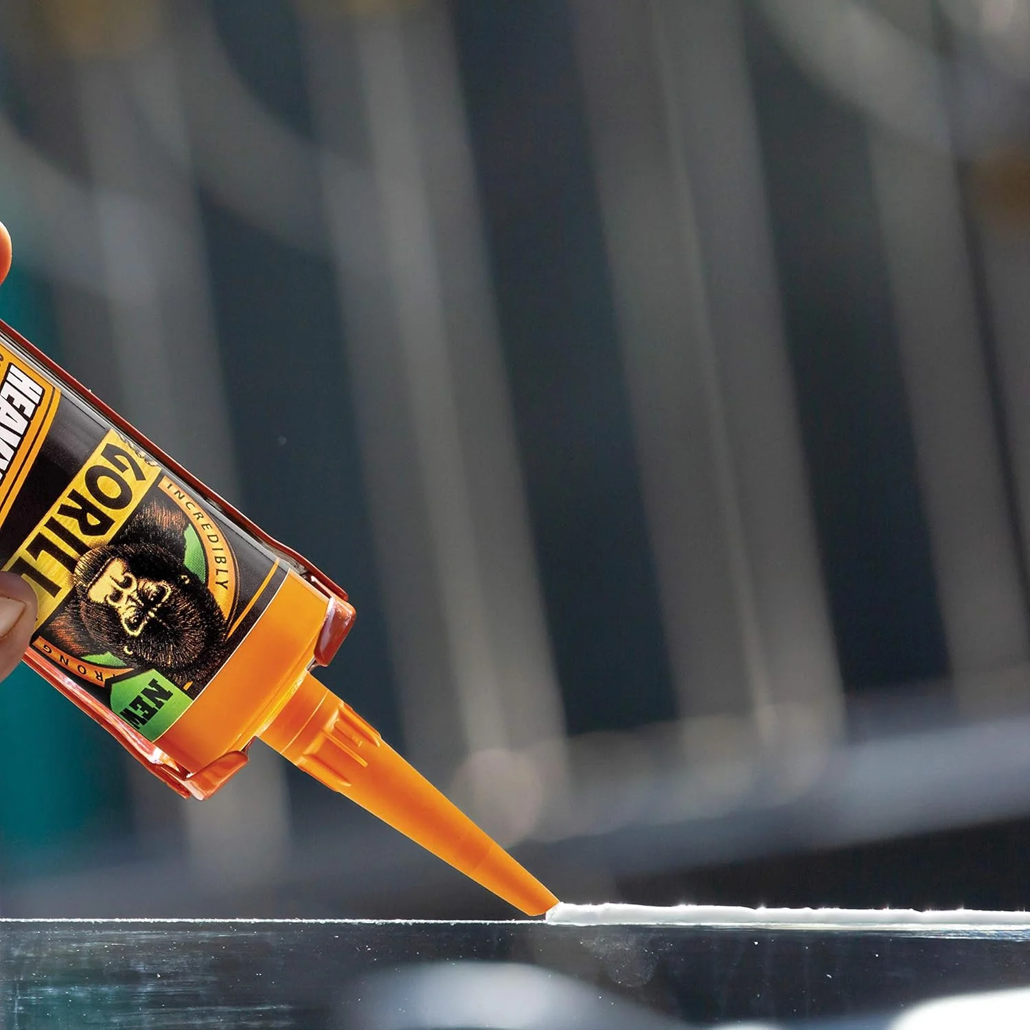 چسب ساختمانی بسیار قوی گوریلا، کارتریج 9 اونسی، سفید، (بسته 2 عددی)