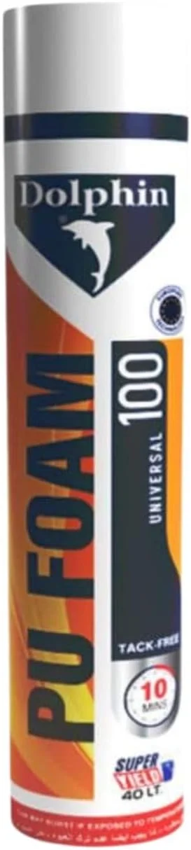 فوم عایق پلی یورتان PU برای درب، مبلمان، سقف، فضاهای گچی و شکاف ها، 750 میلی لیتر