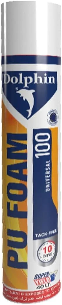 فوم عایق پلی یورتان PU برای درب، مبلمان، سقف، فضاهای گچی و شکاف ها، 750 میلی لیتر