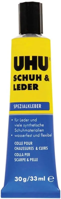 چسب کفش و چرم اوهو، چسب مخصوص سریع برای چسباندن چرم و لاستیک، 30 گرم، شفاف