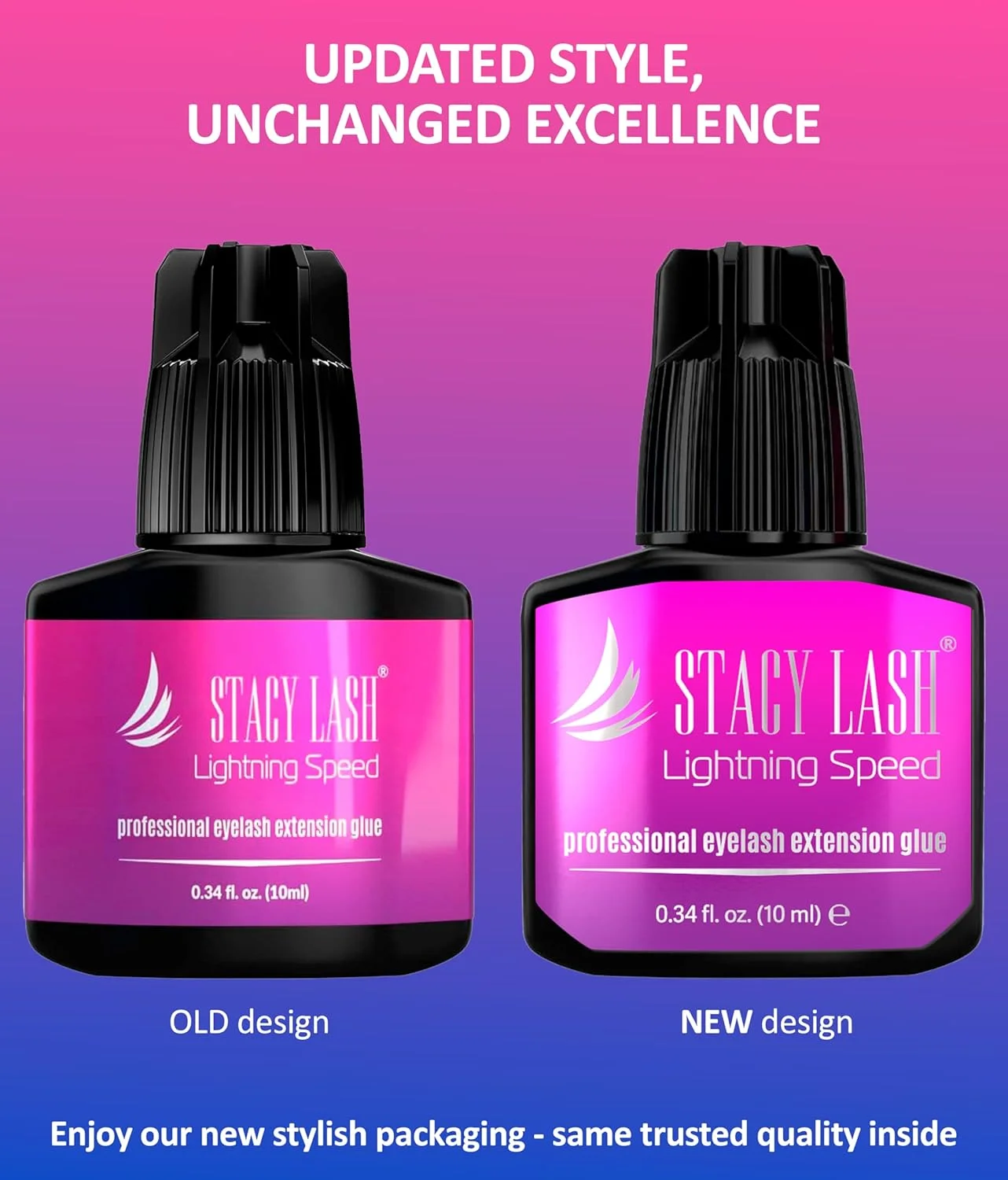 چسب اکستنشن مژه سرعت لایتنینگ – Stacy Lash 10ml/0.34 fl.oz / خشک شدن 0.3 ثانیه/ماندگاری – 6-8 هفته/چسب مشکی/لوازم حرفه ای چسب اکستنشن مژه سرعت لایتنینگ – Stacy Lash 10ml/0.34 fl.oz / خشک شدن 0.3 ثانیه/ماندگاری – 6-8 هفته/چسب مشکی/لوازم حرفه ای